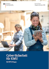 Cover der Broschüre "Cyber-Sicherheit für KMU"